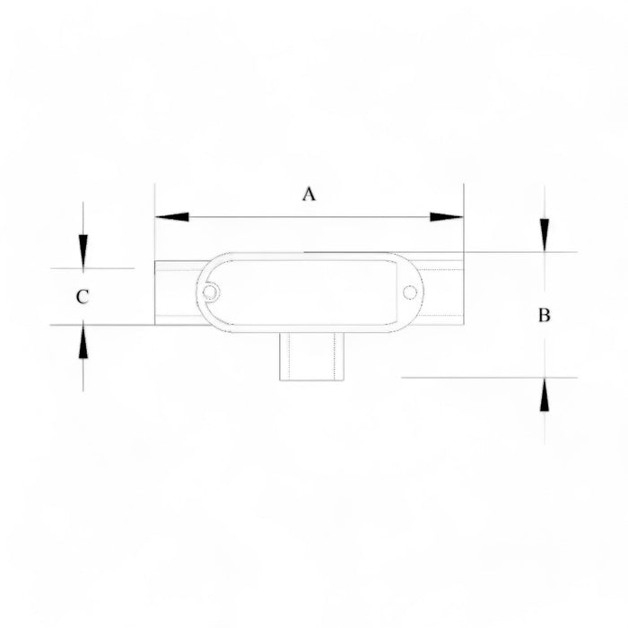 Rigid Conduit Body TSeries 1”  UL Threaded