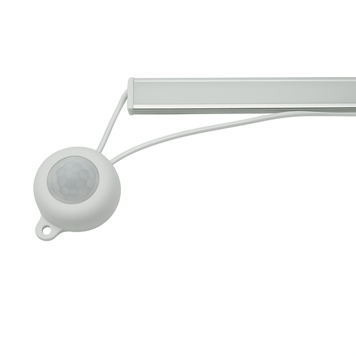 Conversions Tech LED Ribbon Lighting 36″ Motion-Activated LED Light Bar — Cool White, Brushed Aluminum