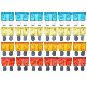 Conversions Tech 4/6/12 Ways 12V - 32V 100A Fuse Box Holder Blade Fuse Block Light for Auto Car Boat Marine