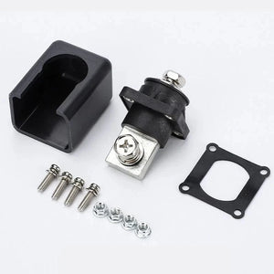 Conversions Tech Black / 200A 400A Battery Power Terminal New Energy Storage Inverter RV Lithium Batter Connector 120-300A Square Through Wall Terminal Block