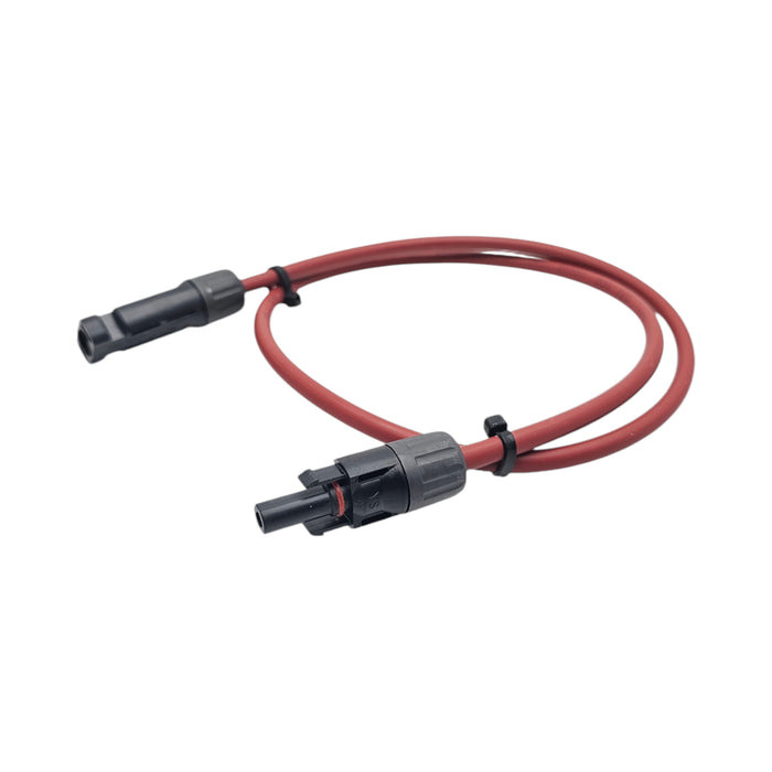 3ft MC4 Jumper 10 AWG Cable | Red