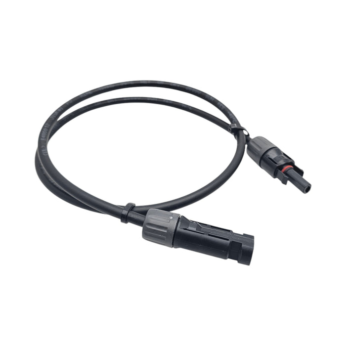 3ft MC4 Jumper 10 AWG Cable | Black