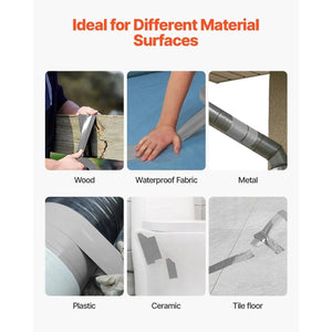 Conversions Tech 5 pcs 5-Pack Duct Tape Heavy Duty 2 in x 30 Yards Waterproof Indoor Outdoor Repair