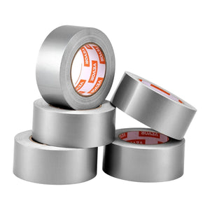 Conversions Tech 5 pcs 5-Pack Duct Tape Heavy Duty 2 in x 30 Yards Waterproof Indoor Outdoor Repair