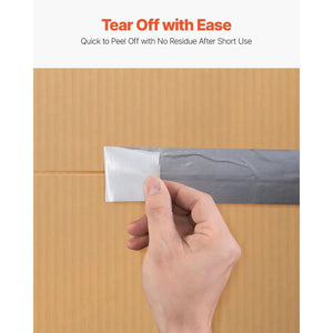 Conversions Tech 5 pcs 5-Pack Duct Tape Heavy Duty 2 in x 30 Yards Waterproof Indoor Outdoor Repair