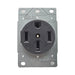 Conversions Technology Hardware > Power & Electrical Supplies > Power Outlets & Sockets 50 Amp 125/250V, NEMA 14-50R Flush Mount Power Outlet, EV and Dryer Outlet Grounding, Black