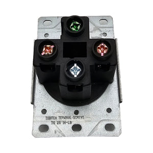 Conversions Technology Hardware > Power & Electrical Supplies > Power Outlets & Sockets 50 Amp 125/250V, NEMA 14-50R Flush Mount Power Outlet, EV and Dryer Outlet Grounding, Black