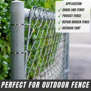 Conversions Tech 50 PCS 50 PCS/pack 4.6mmx300mm self-locking 304 stainless steel zip ties  high anti rust, corrosion-resistant, heat-resistant zip ties