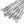 Conversions Tech 50 PCS 50 PCS/pack 4.6mmx300mm self-locking 304 stainless steel zip ties  high anti rust, corrosion-resistant, heat-resistant zip ties