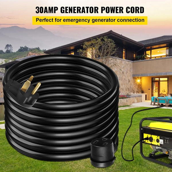Conversions Tech Default 50ft MIG TIG Plasma Welding Extension Cord 30A Power Cords for Portable Welders