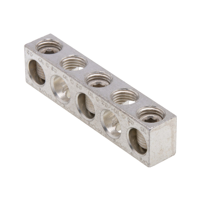 Aluminum 5 Hole Neutral Bar 14-4 STR