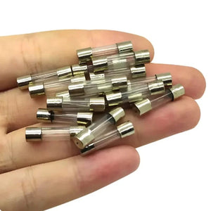 Conversions Tech 6*30mm Fast Blow Glass Tube Fuses 6x30 mm 250V 0.5 1 2 3 4 5 6 8 10 15 20 25 30 A AMP Fuse