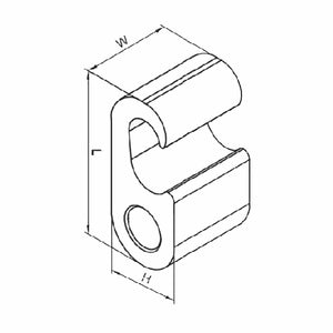 Conversions Technology 6 Type Irreversible Compression Connector 1/0-250 MCM  8-6 STR