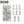 Conversions Tech 60pcs Silver 60/240PCS Ring Terminal Cable Shoes Lugs 35mm2 Tinned Copper Lug Wire Eye Connectors Bare 60 Terminals Lugs Wire Copper Kit