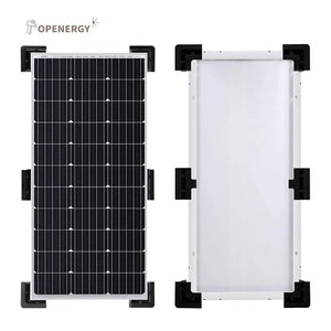 Conversions Tech 6pcs ABS Solar Panel Mounting Brackets Drill-Free Corner Bracket Kit for RV Boats Caravans Camper Trailers Vans Sheds