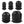 Conversions Tech black 72PCS IP68 Waterproof Nylon Cable Glands Kit Assorted Cord Grip Connector Set PG7 to PG29 for Electrical Junction Box