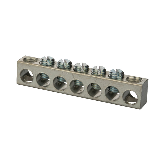 Aluminum 7 Hole Neutral Bar 14-1 STR