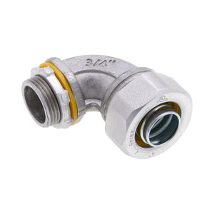 Conversions Technology 90° Angle Liquid Tight Connector with Insulated Throat - 3/4"