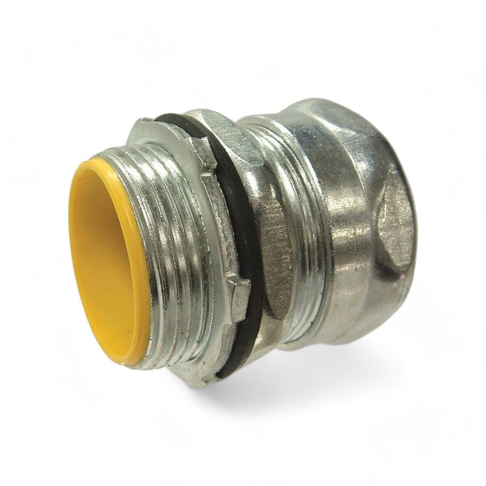 1/2” EMT Compression Connector Raintight Insulated