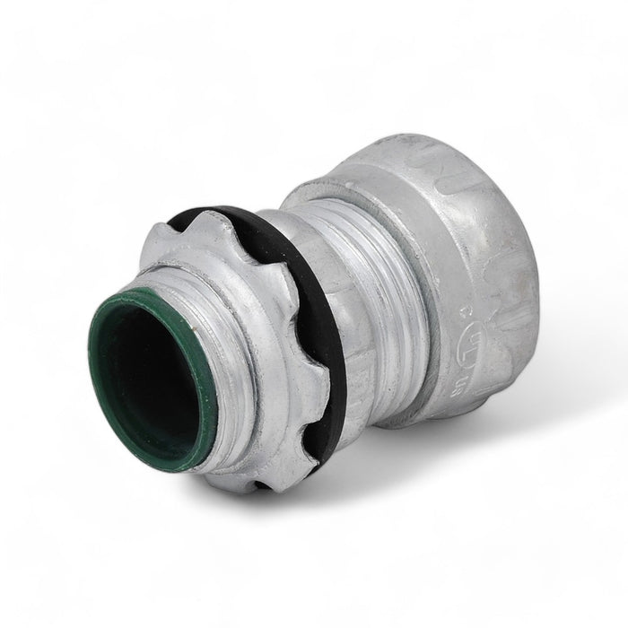 3/4”  EMT Compression Connector Raintight Insulated