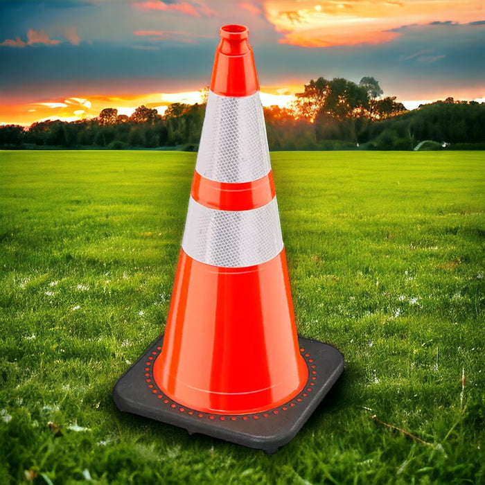 Safety  |  Traffic Cone  |  28"  Reflective