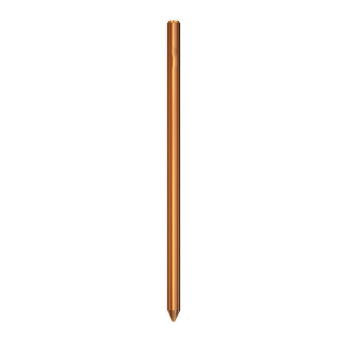 Copper Bonded Steel Grounding Rod 1/2 X 15 FT