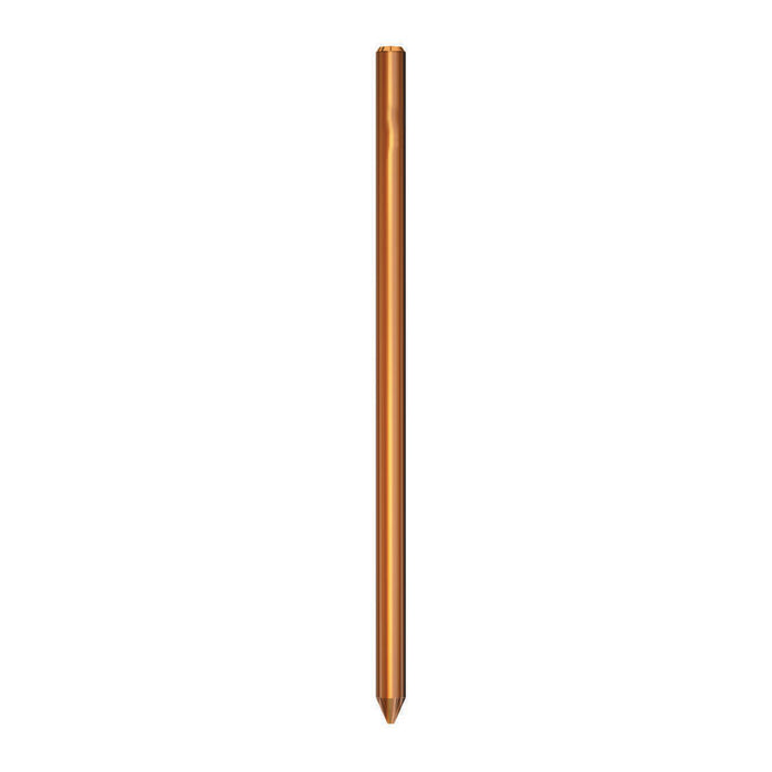 Copper Bonded Steel Grounding Rod 1/2 X 8 FT