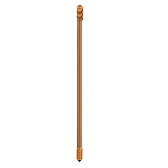 Sectional Copper Bonded Steel Grounding Rod 1/2 X 8 FT