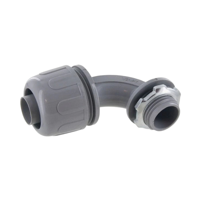 Non-Metallic 90° Angle Liquid Tight Connector - 1"