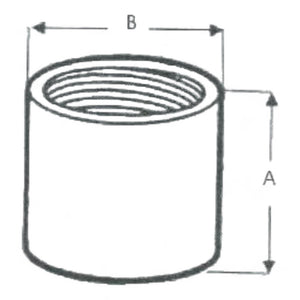Conversions Tech 1/2'' EMT Rigid Coupling