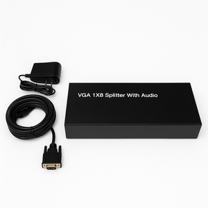Conversions Technology Audio Video Splitter Active VGA Splitter 1×8