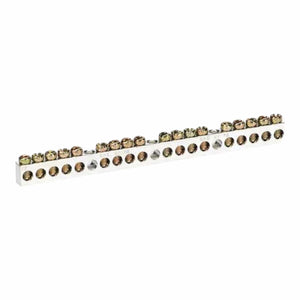 Conversions Technology Aluminum 15 Terminal Ground Bar Kit is