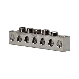 Conversions Technology Aluminum 5 Hole Neutral Bar - UL Certified