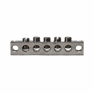 Conversions Technology Aluminum 5 Hole Neutral Bar - UL Certified