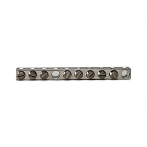 Conversions Technology Aluminum 8 Hole Neutral Bar - UL Certified