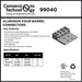 Conversions Technology Aluminum Four Barrel Connectors  2 AWG Stranded min. to 600 kcmil max. 1/2 Inch Stud Size