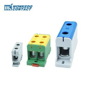 Conversions Tech Aluminum Power Distribution Block WKL 50/95/150/240 mm² Cable Connector Din Rail Terminal Block Box WKL50/WKL95/WKL150/WKL240