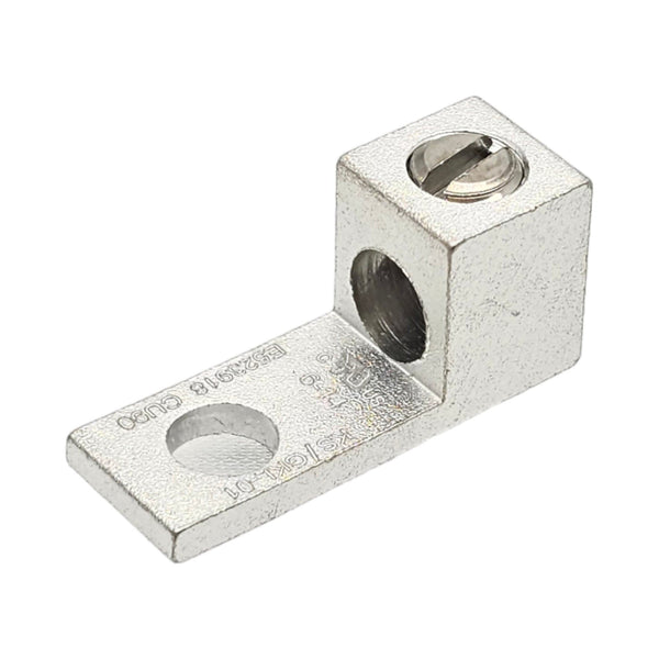 Conversions Technology Aluminum Single Barrel Connectors 14 - 6 AWG - 1/4"