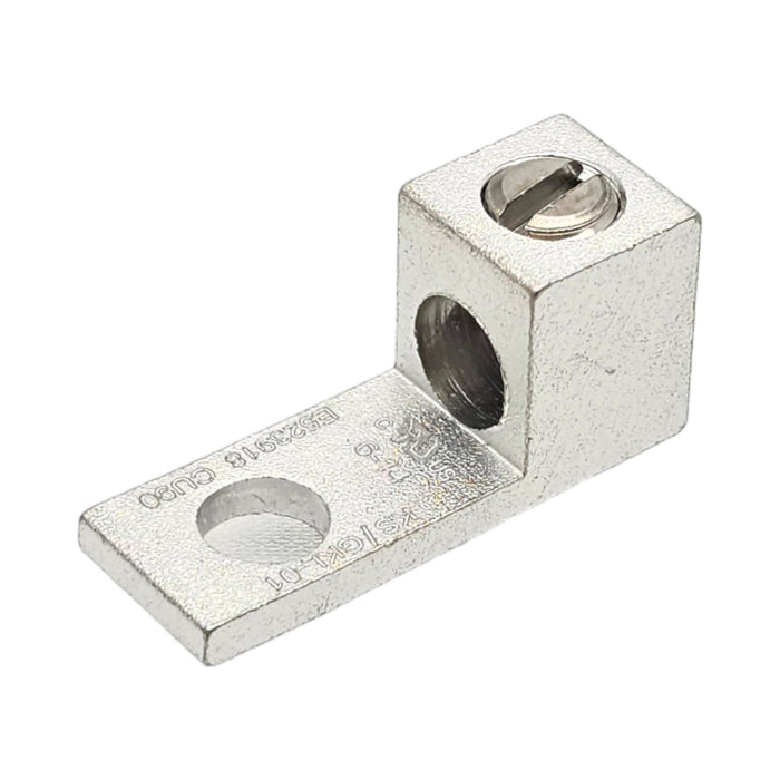 Conversions Technology Aluminum Single Barrel Connectors 14 - 6 AWG - 1/4"