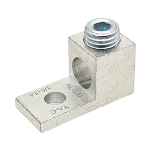 Conversions Technology Aluminum Single Barrel Connectors 14 AWG - 1/0 AWG - 1/4"