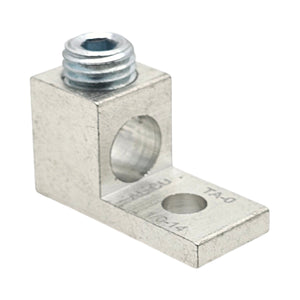 Conversions Technology Aluminum Single Barrel Connectors 14 AWG - 1/0 AWG - 1/4"