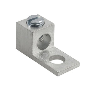 Conversions Technology Aluminum Single Barrel Connectors 14 AWG - 2 AWG - 1/4"