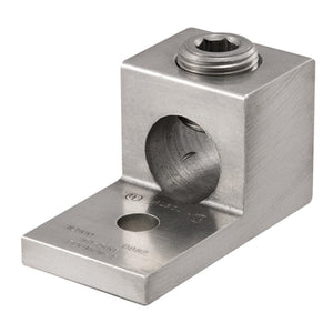 Conversions Technology Aluminum Single Barrel Connectors 500 kcmil 3/8 Inch Stud Size