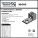 Conversions Technology Aluminum Single Barrel Connectors 600 kcmil 3/8 Inch Stud Size