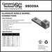 Conversions Technology Aluminum Single Barrel Connectors Two Hole Mount - 2 AWG - 600 MCM - 1/2"
