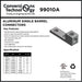 Conversions Technology Aluminum Single Barrel Connectors Two Hole Mount 300 MCM - 800 MCM - 1/2"