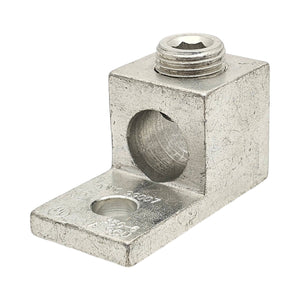 Conversions Technology Aluminum Single Barrel Mechanical Grounding Lug 6 AWG - 350 MCM - 3/8"