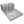 Conversions Technology Aluminum Three Barrel Connectors 6 AWG min. to 350 kcmil max. 1/2 Inch Stud Size