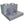 Conversions Technology Aluminum Two Barrel Connectors 300 kcmil min. to 800 kcmil max. 5/8 Inch Stud Size