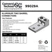 Conversions Technology Aluminum Two Barrel Connectors 350 kcmil min. to 1000 kcmil max. 1/2 Inch Stud Size